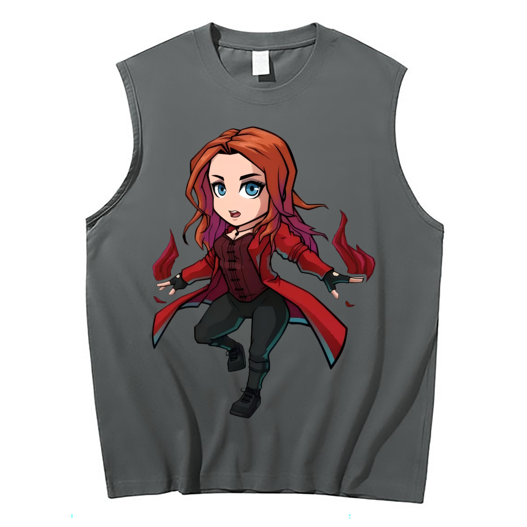 （画像用） アベンジャーズ The Avengers コットン100％タンクトップ（フロントプリント）